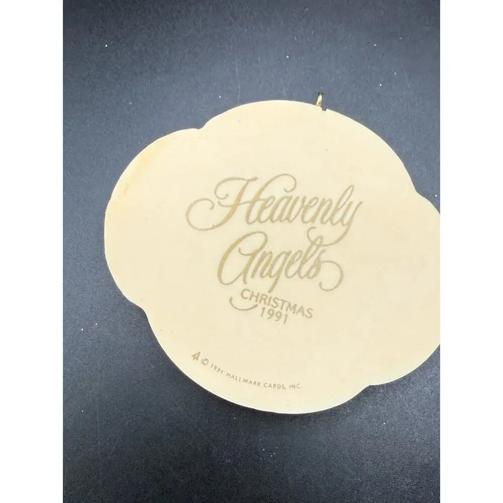 Hallmark 1991 Heavenly Angels Keepsake Christmas Ornament Series #1 No Box -Lo16